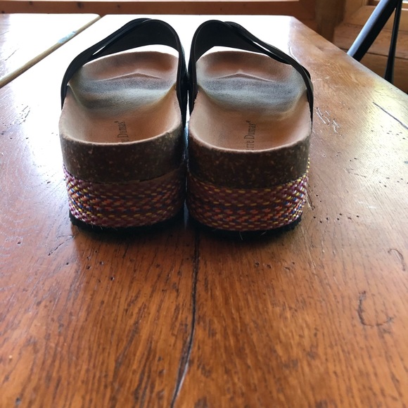 Pierre Dumas Platform Sandals Size 8 - Picture 3 of 7
